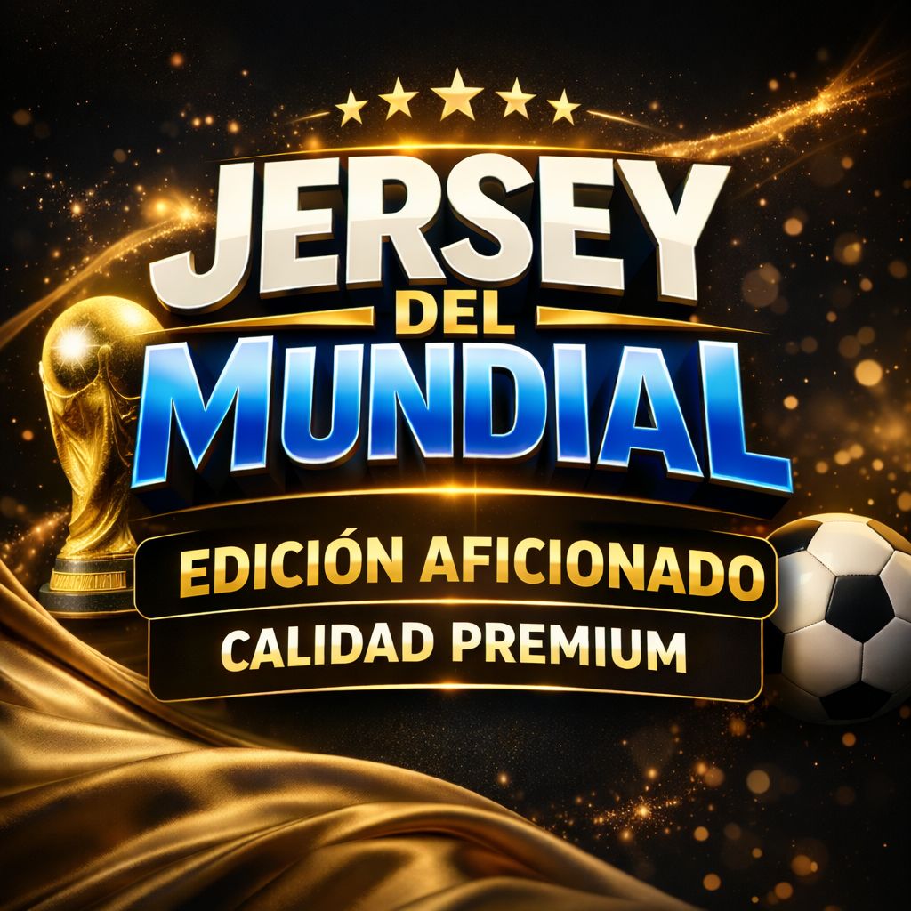 JERSEY DEL MUNDIAL EDICION AFICIONADO CALIDAD PREMIUM
