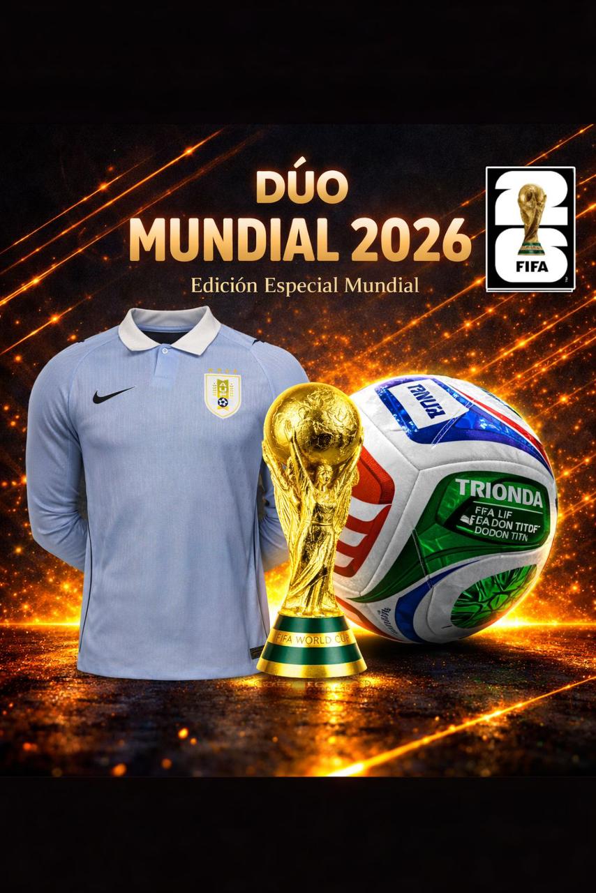 ⚽ PACK FUTBOLERO 2026 🔥 Llévate Jersey jugador + Balón Edición Mundial